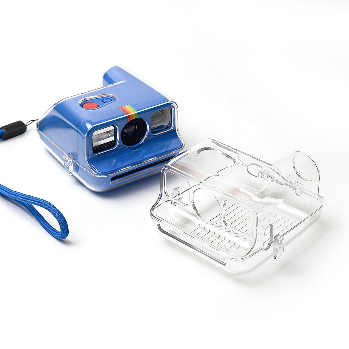 CLEAR PLASTIC CASE FOR POLAROID GO