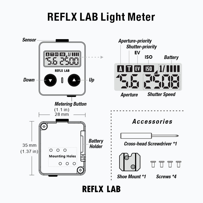 Reflx Lab Light Meter Free-shipping