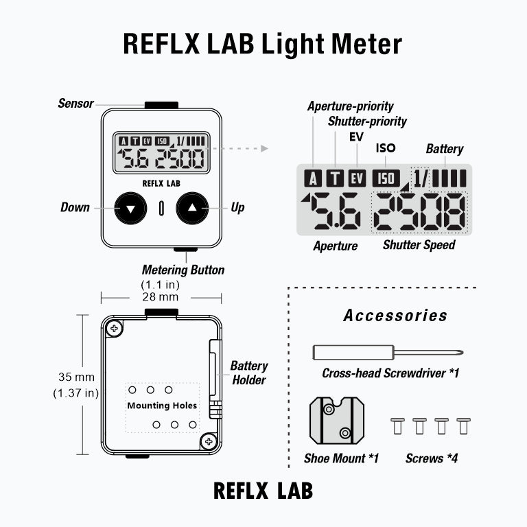 REFLX LAB LIGHT METER