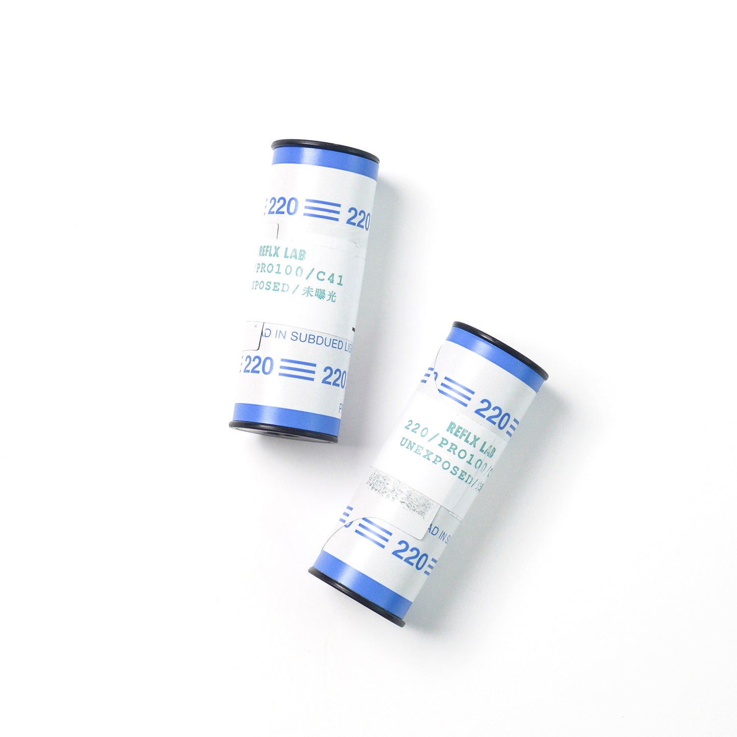 3 ROLLS REFLX LAB PRO100 COLOR FILM-220