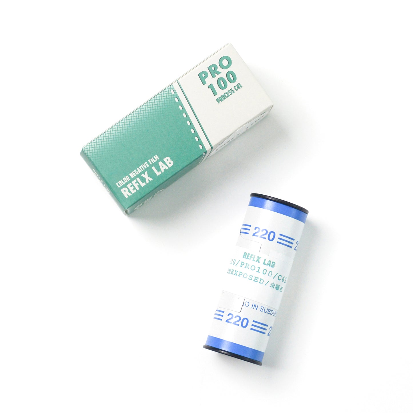 3 ROLLS REFLX LAB PRO100 COLOR FILM-220