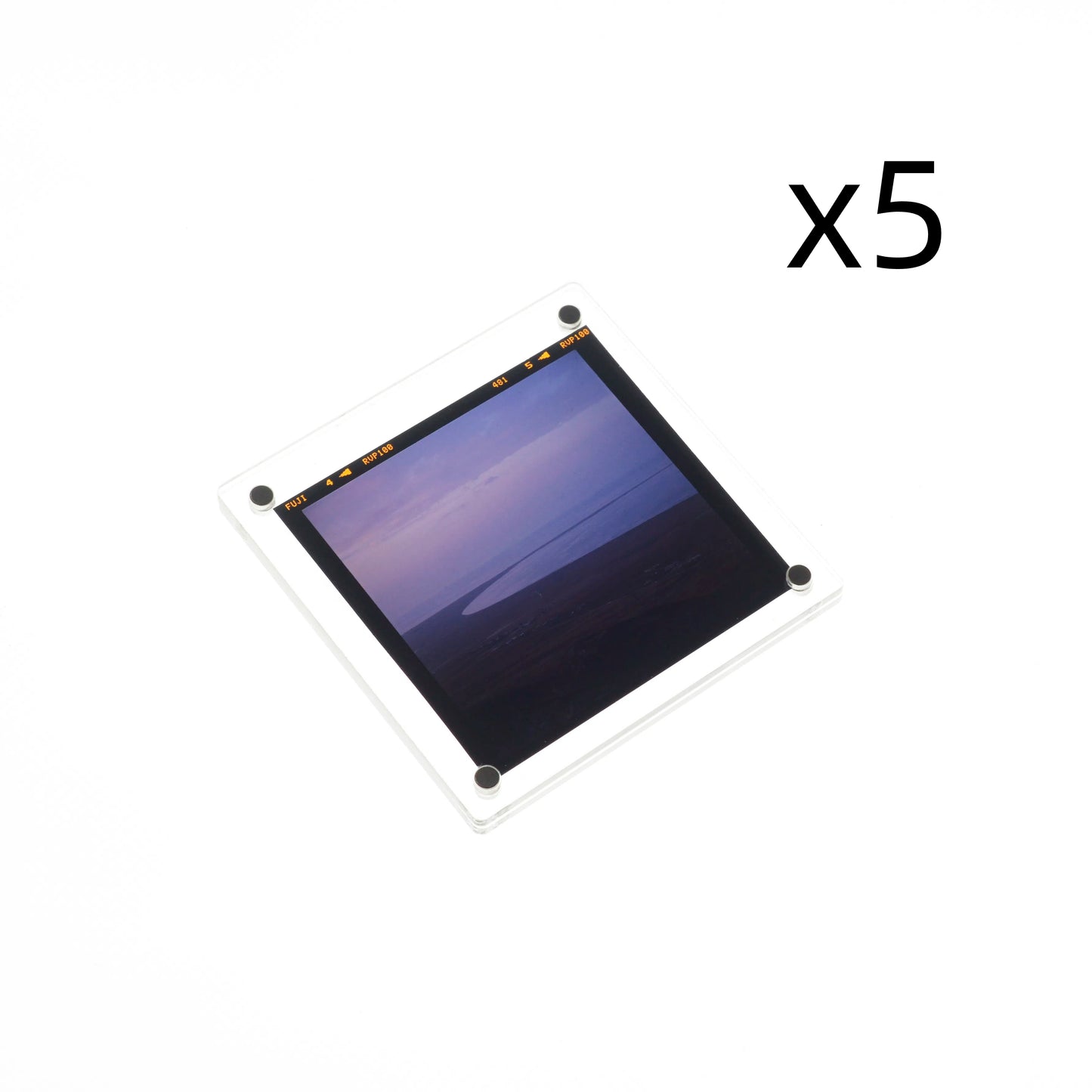 BACKLIT PHOTO FRAME FOR SLIDE FILM DISPLAY