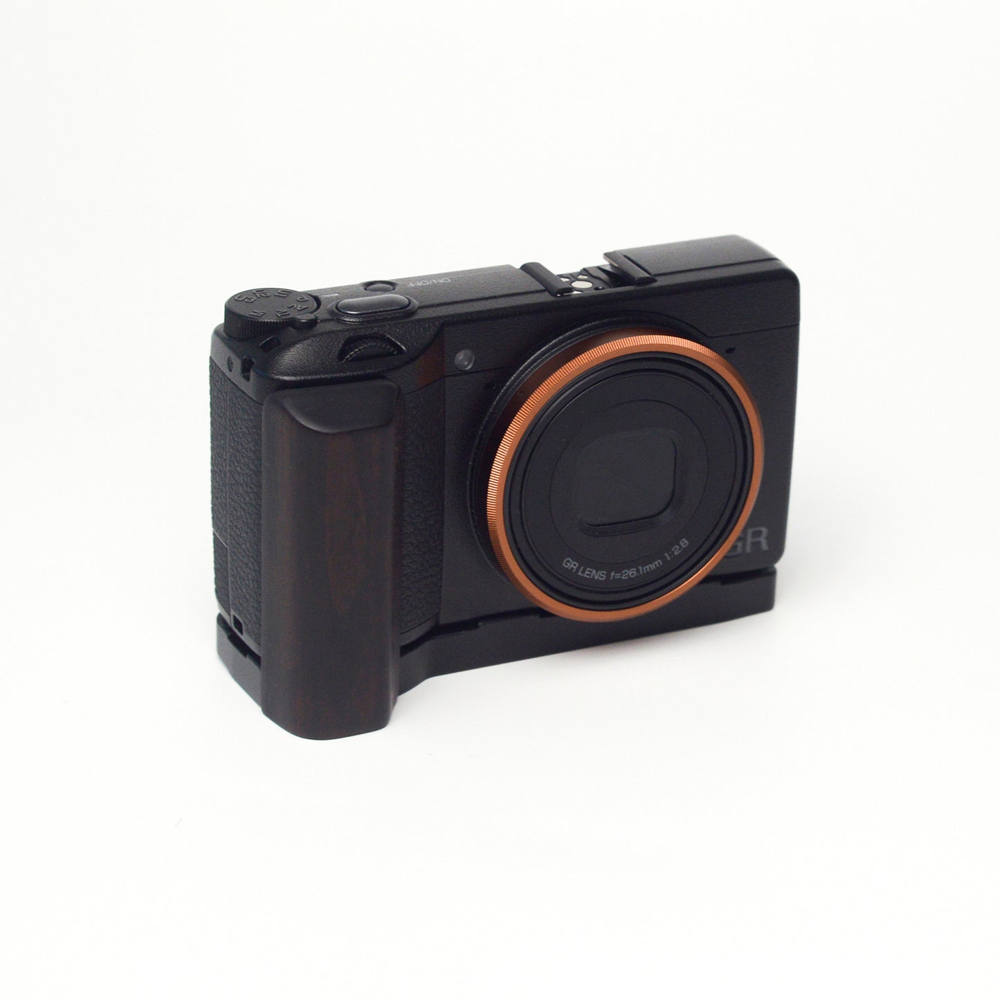 Wooden L Hand Grip Holder for Ricoh GR3 GR3X
