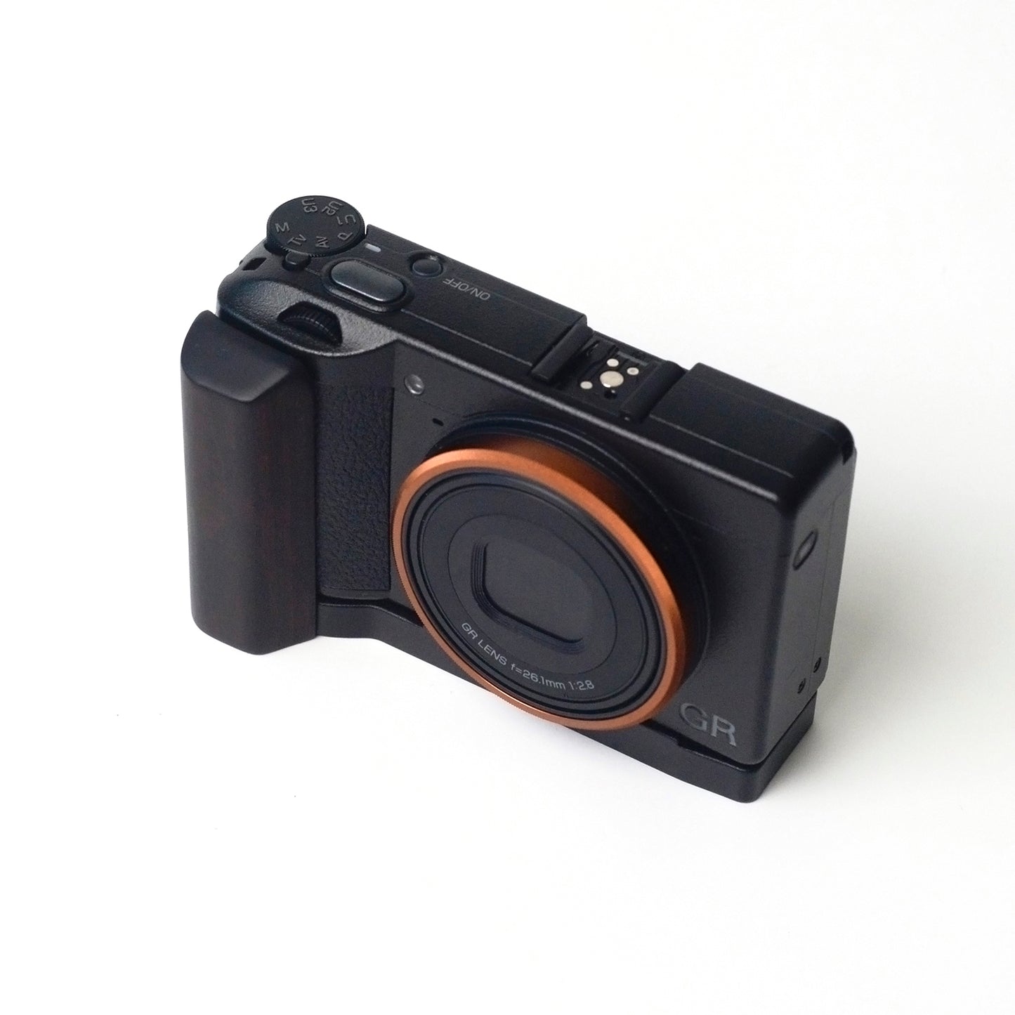 Wooden L Hand Grip Holder for Ricoh GR3 GR3X