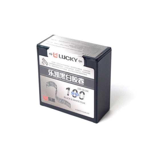 LUCKY SHD100 BLACK & WHITE 35MM 100FT BULK ROLL