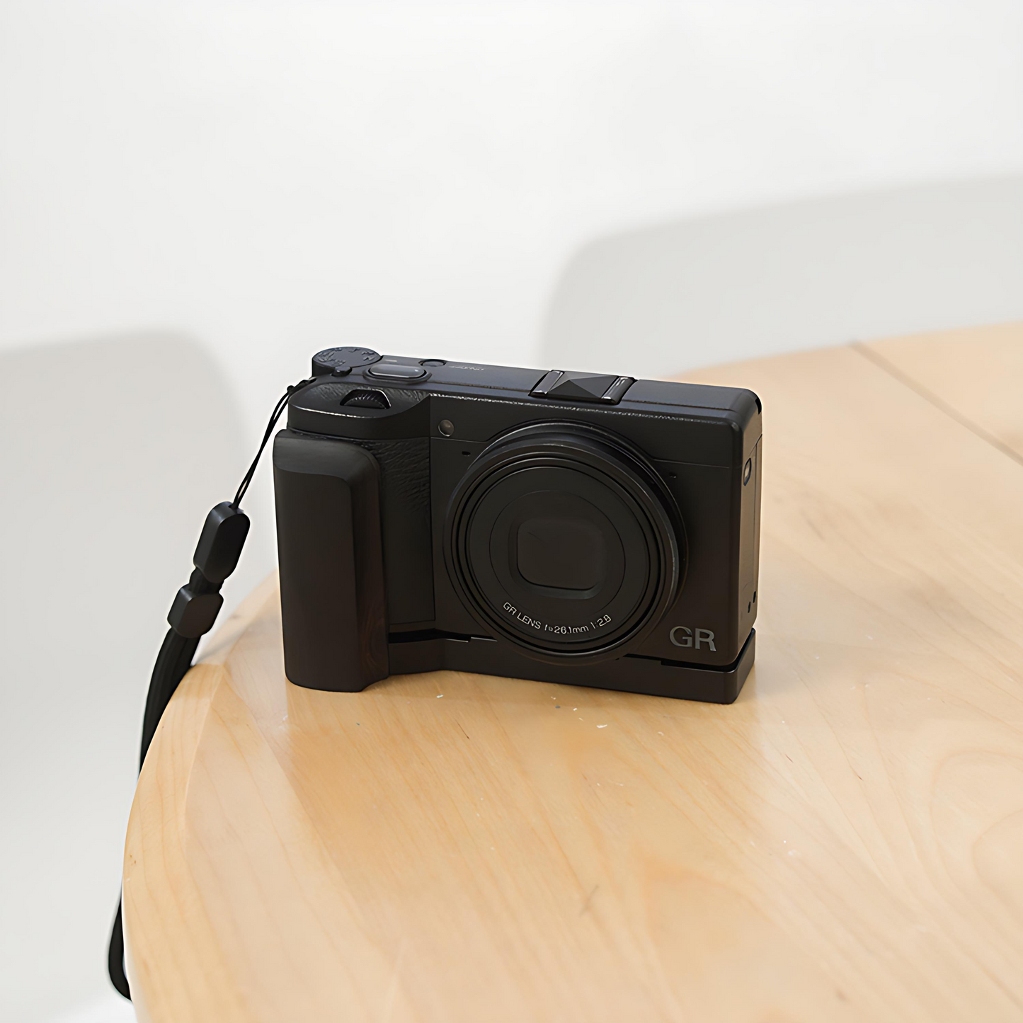 Wooden L Hand Grip Holder for Ricoh GR3 GR3X