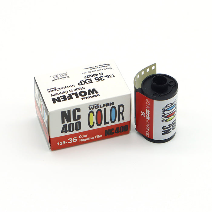 3 ROLLS ORWO NC400 C-41 COLOR FILM 36EXP