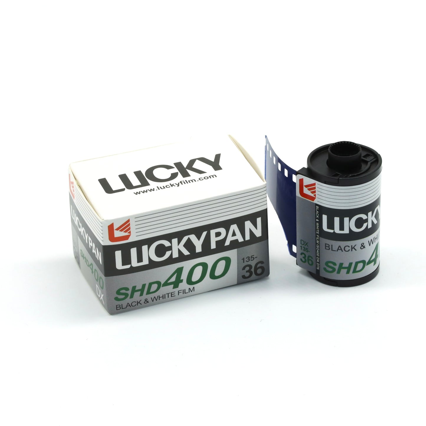 3 ROLLS LUCKY SHD400 BLACK AND WHITE FILM 36EXP