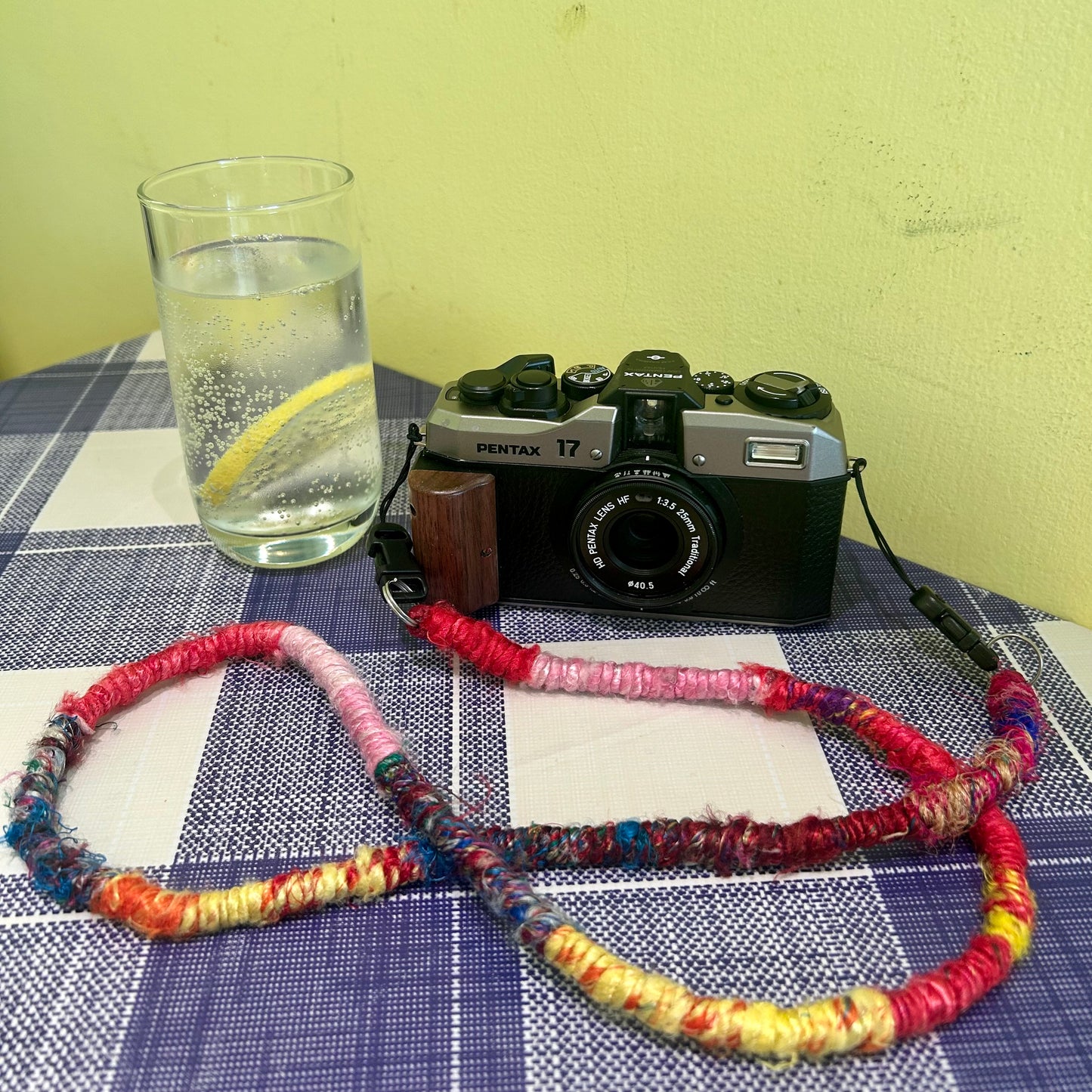 SILK HAND-WOVEN RAINBOW CAMERAS STRAP