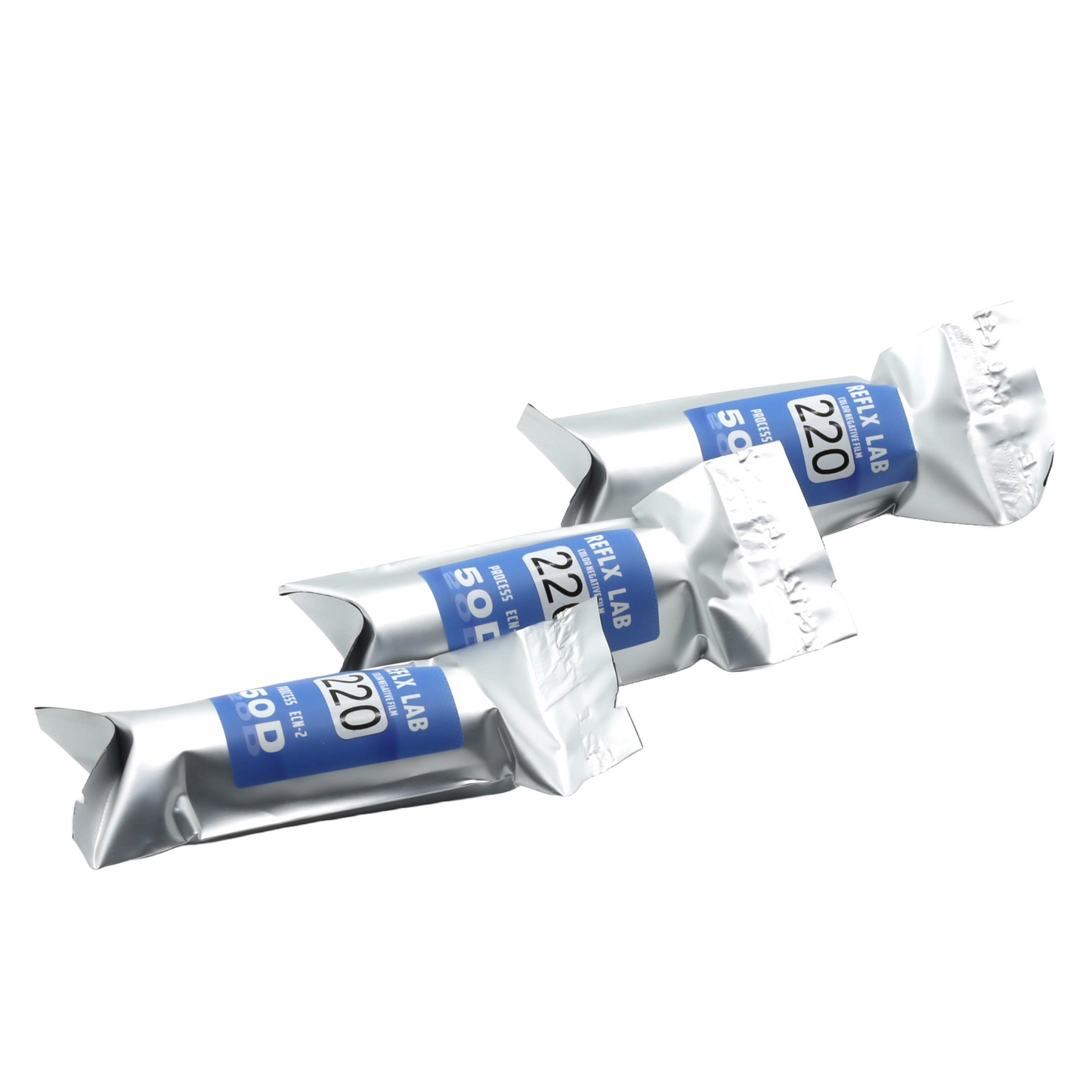 3 ROLLS REFLX LAB COLOR ECN-2 FILM-220
