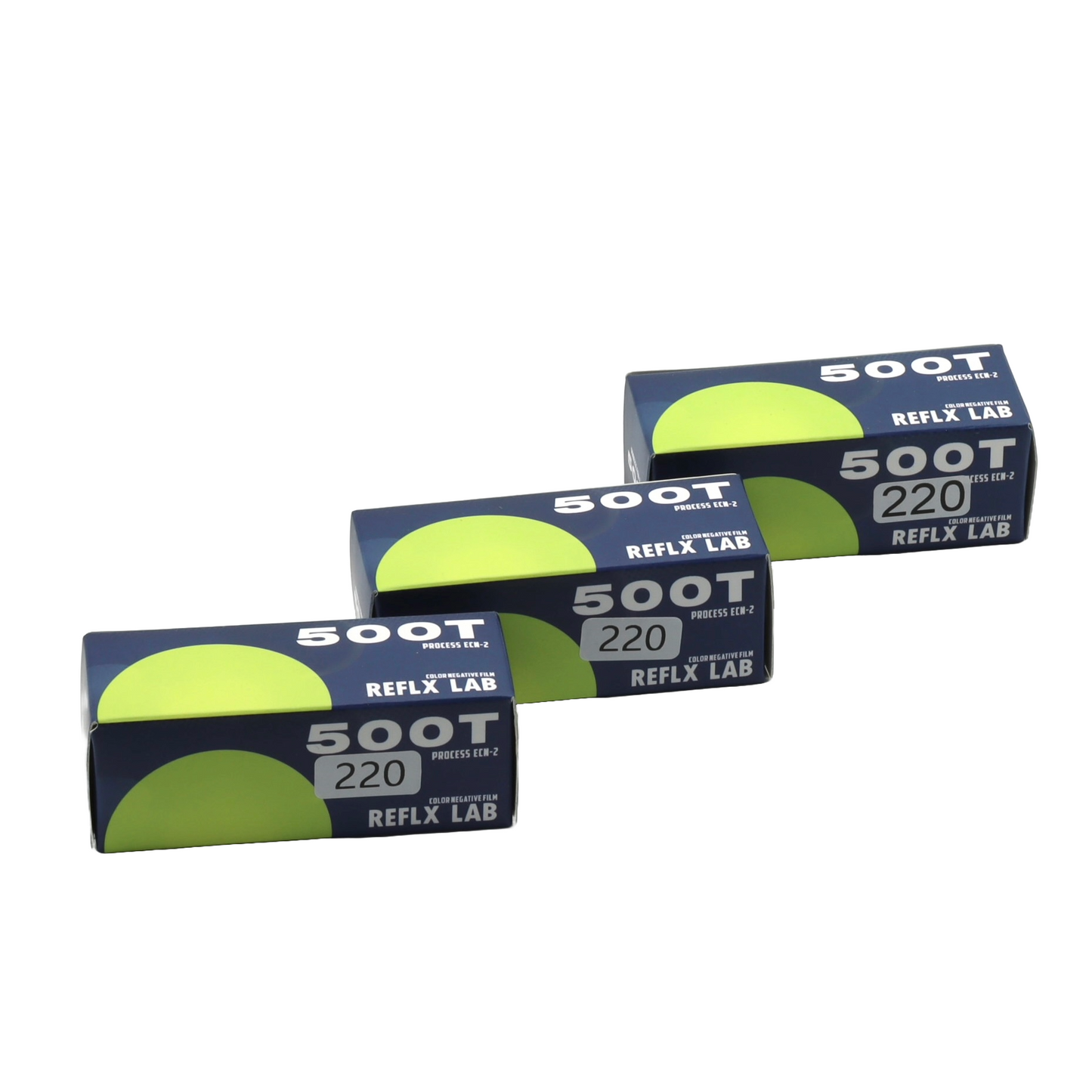 3 ROLLS REFLX LAB COLOR ECN-2 FILM-220