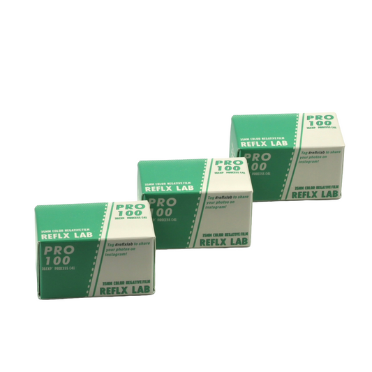 3 ROLLS REFLX LAB PRO100 COLOR FILM 36EXP
