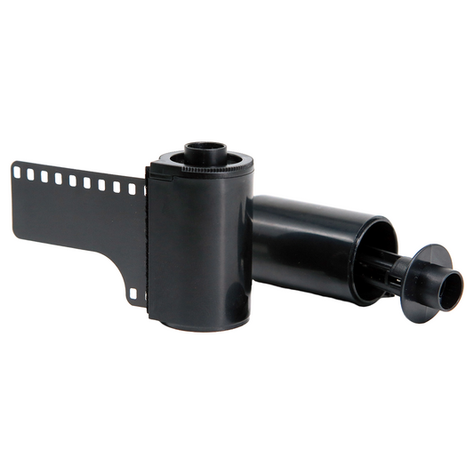 Reloadable 35mm Plastic Cassettes with Screw-Caps - 5 Pack