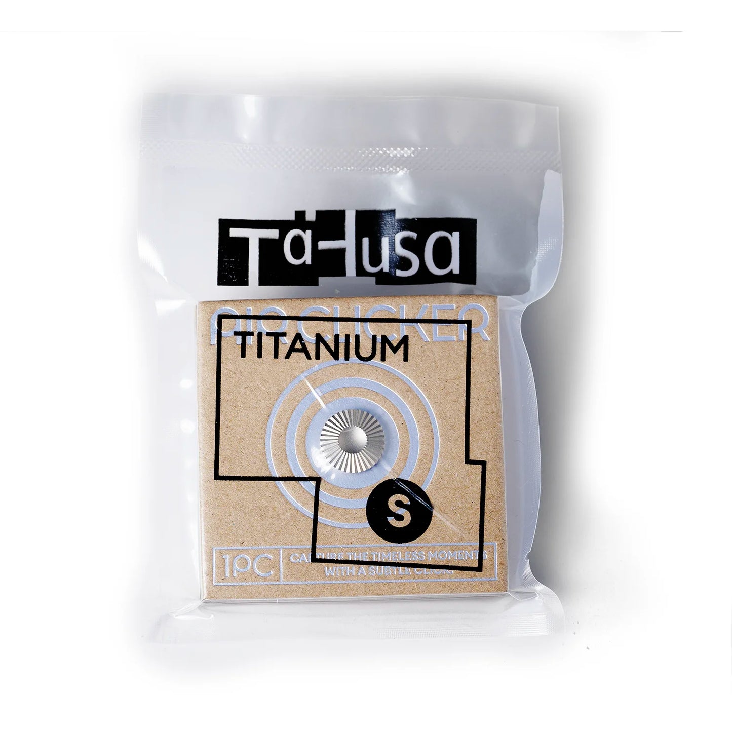 Tahusa Air Clicker – Soft Release Button (Titanium)