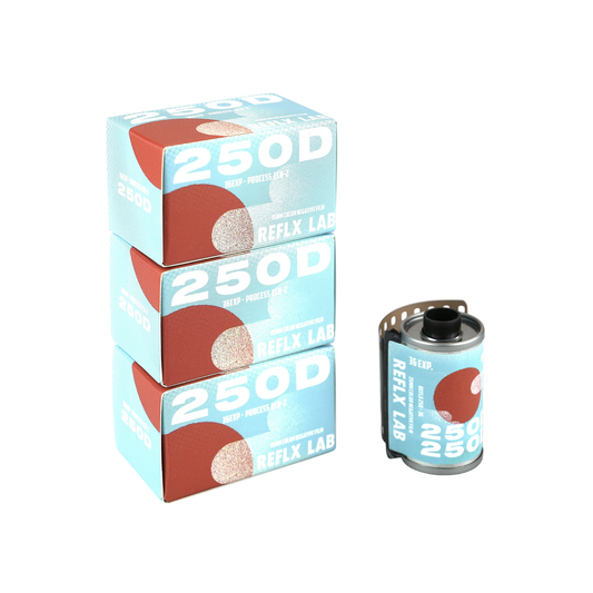 3-PACK 250D DAYLIGHT COLOR NEGATIVE FILM (ECN-2) 36EXP