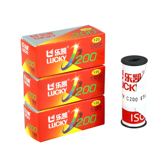 3-PACK LUCKY COLOR 200 C41 FILM-120