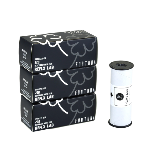 3-PACK FORTUNA SHD400-220 B&W FILM