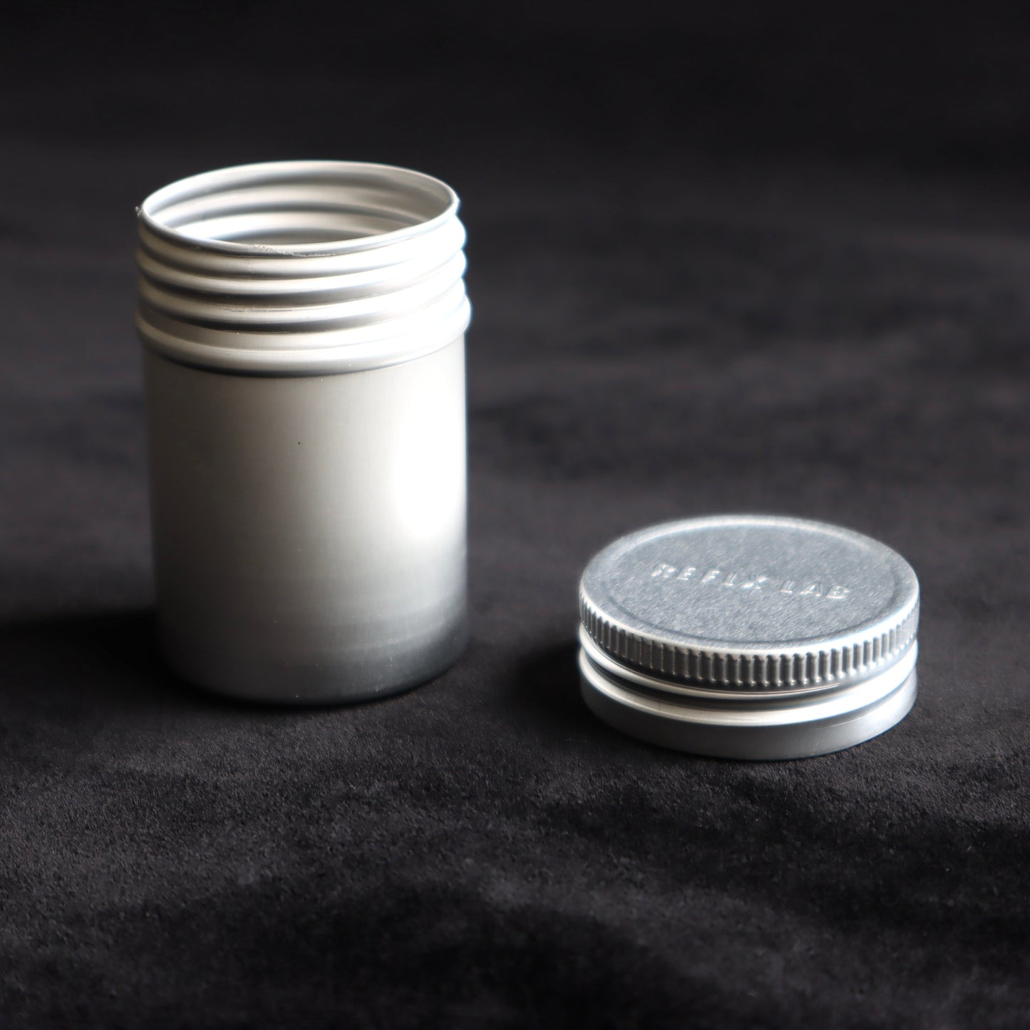 2x ALUMINUM FILM STORAGE CANISTERS