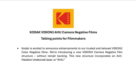 Kodak's New AHU Film Review