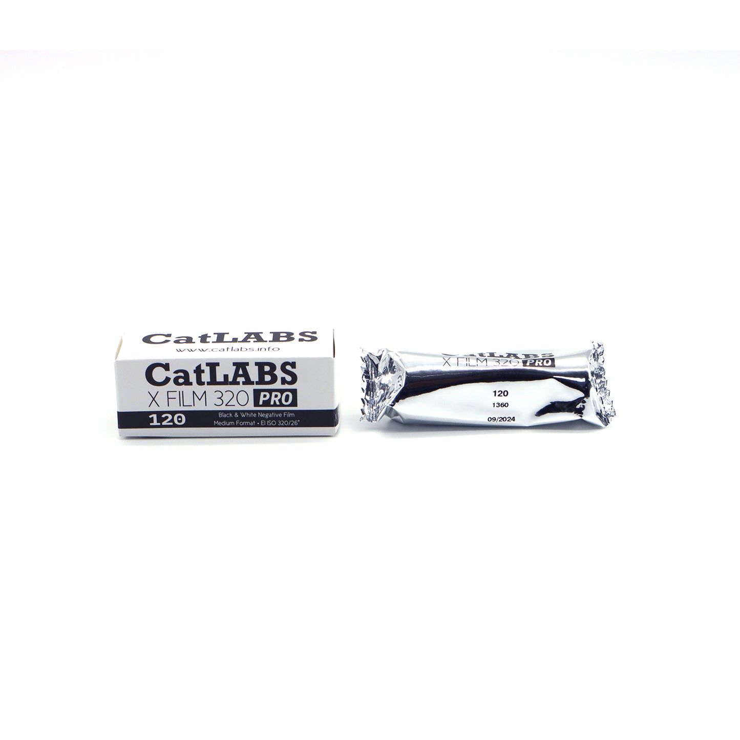 CatLABS X FILM 320 Pro B&W Negative 120 Film