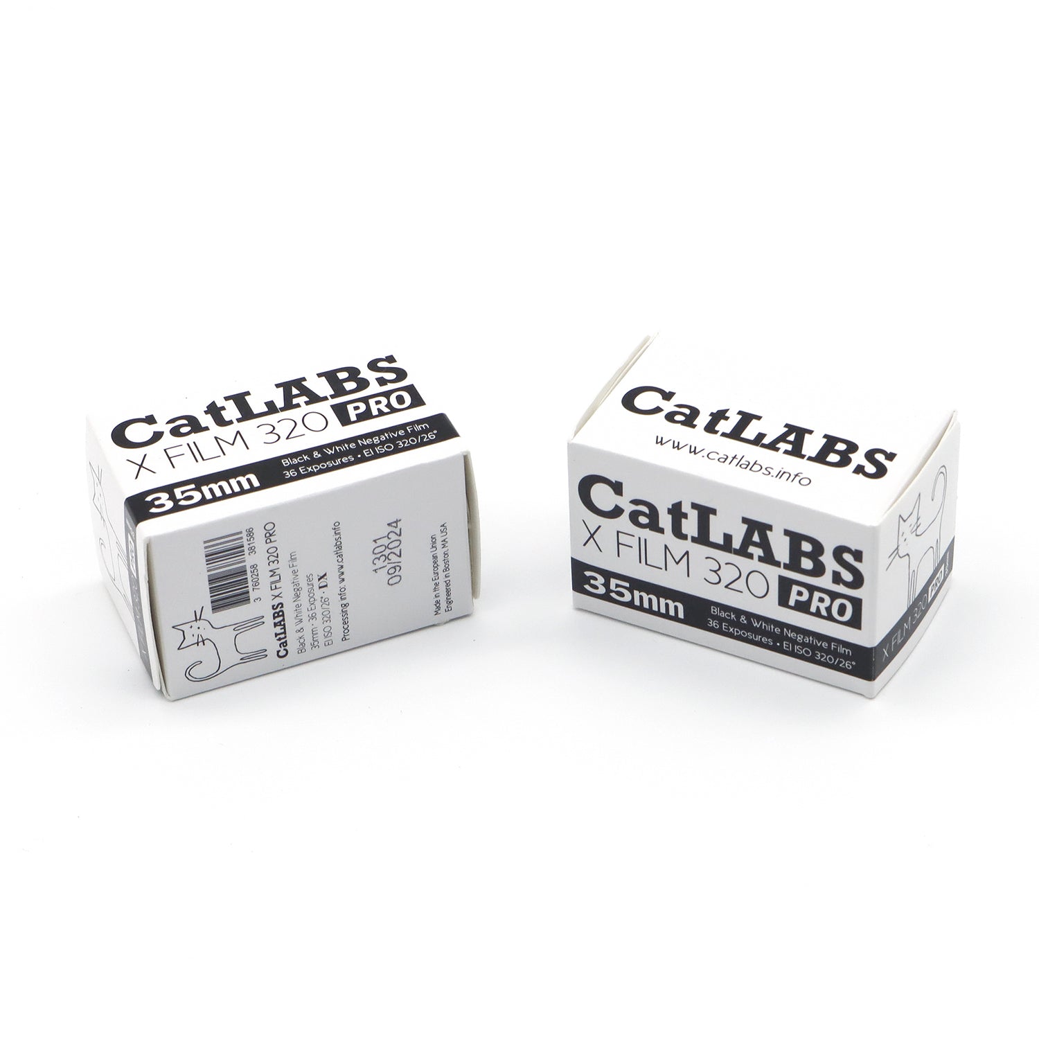 CatLABS X FILM 320 Pro 35mm B&W Film 36EXP – Reflx Lab