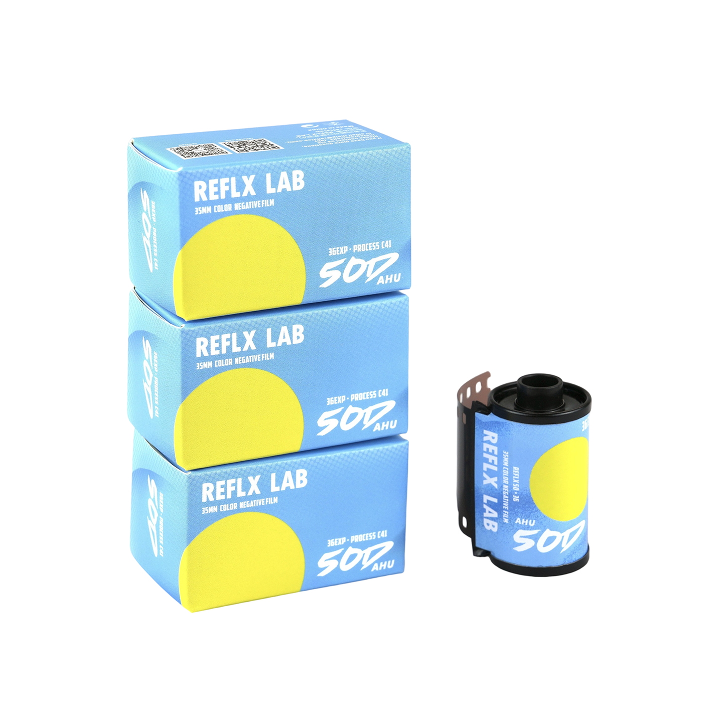 3-PACK REFLX LAB 50D AHU COLOR FILM 36EXP
