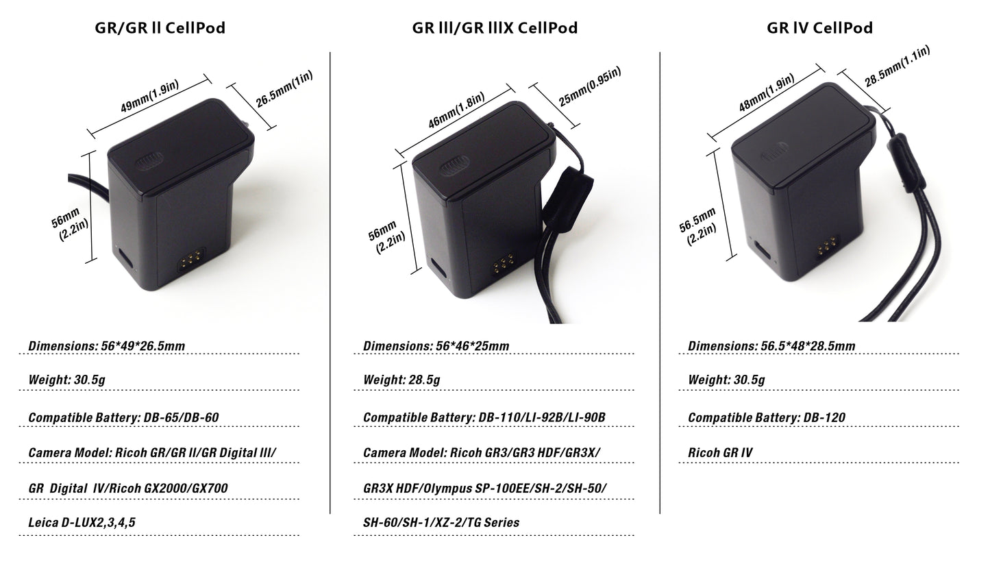GR1-4 BATTERY CASE (CELLPOD)