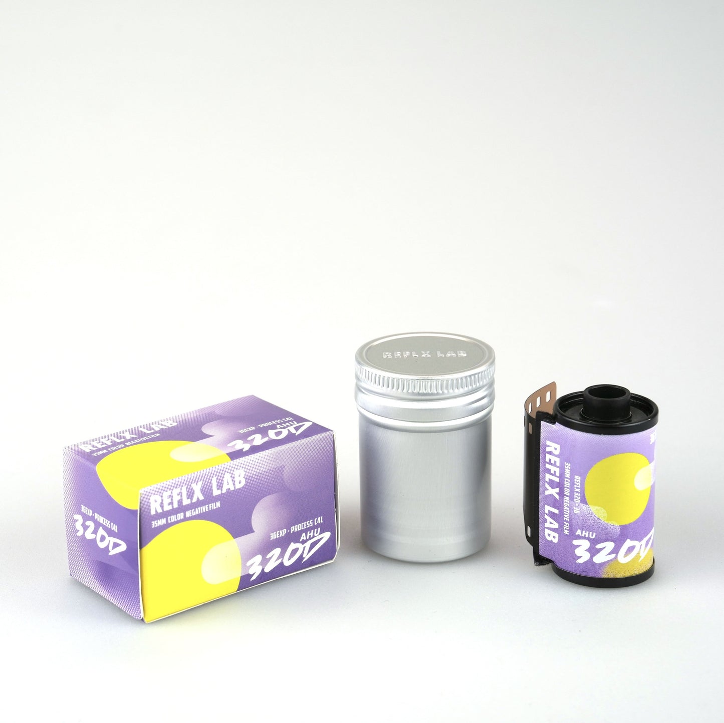 3-PACK REFLX LAB 320D AHU COLOR FILM 36EXP