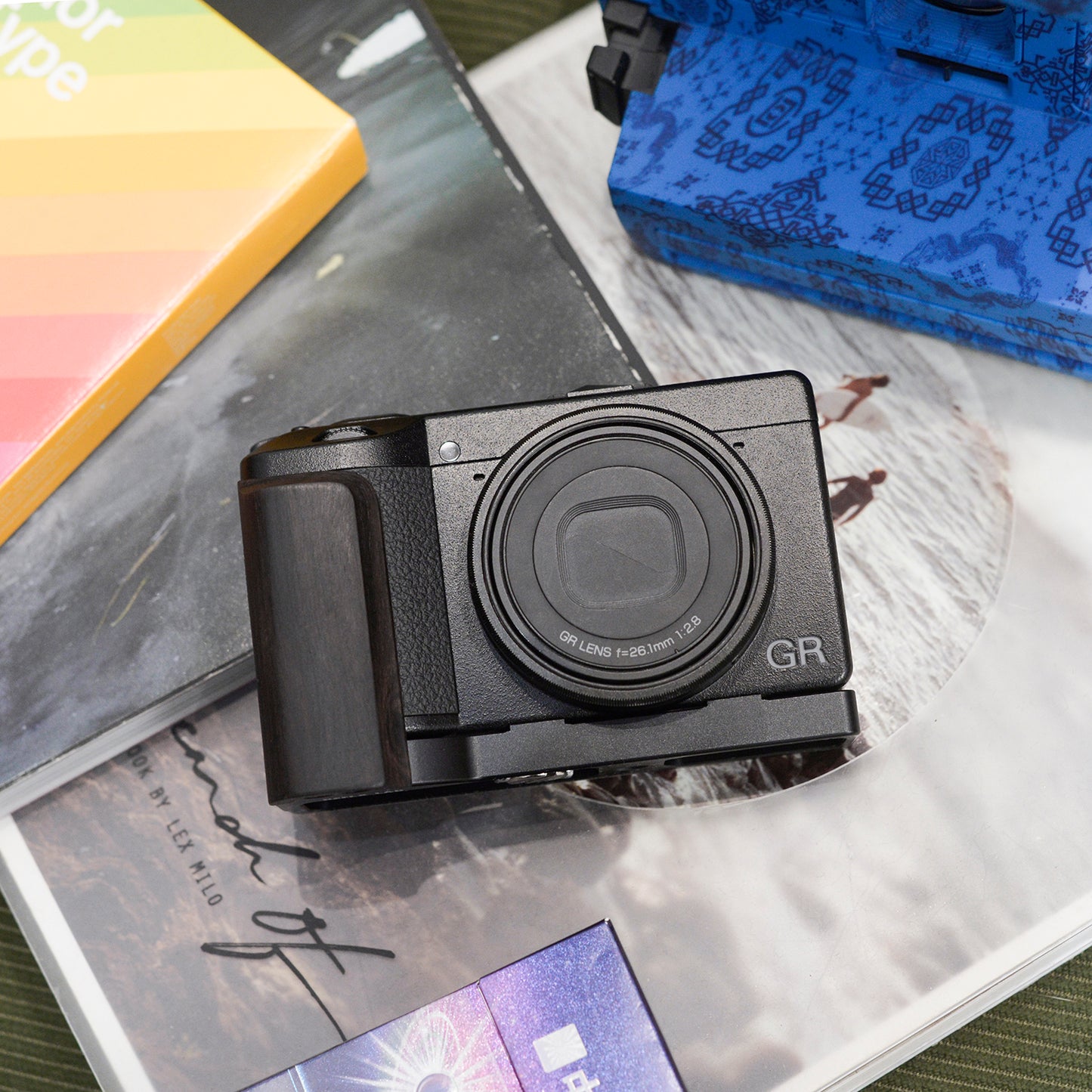 Wooden L Hand Grip Holder for Ricoh GR3 GR3X