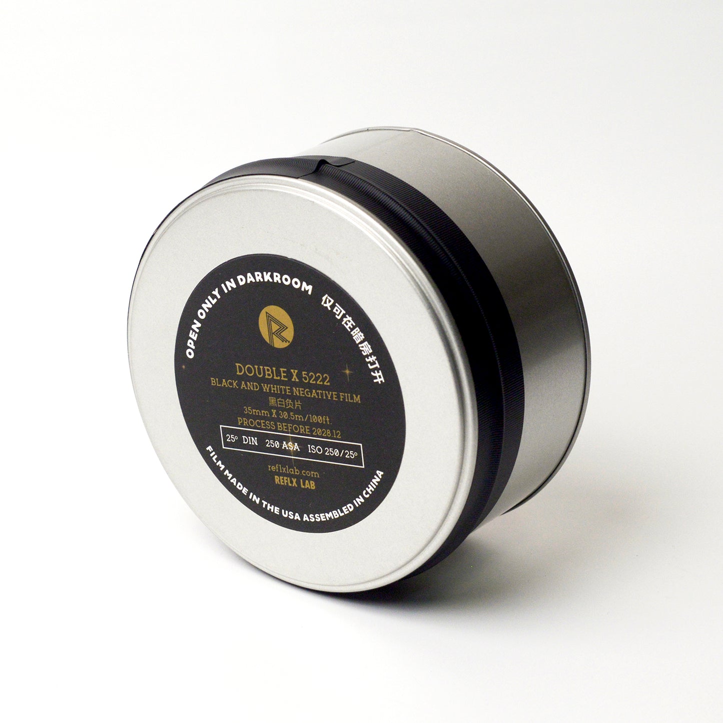 DOUBLE X 5222 100FT 35MM B&W BULK ROLL