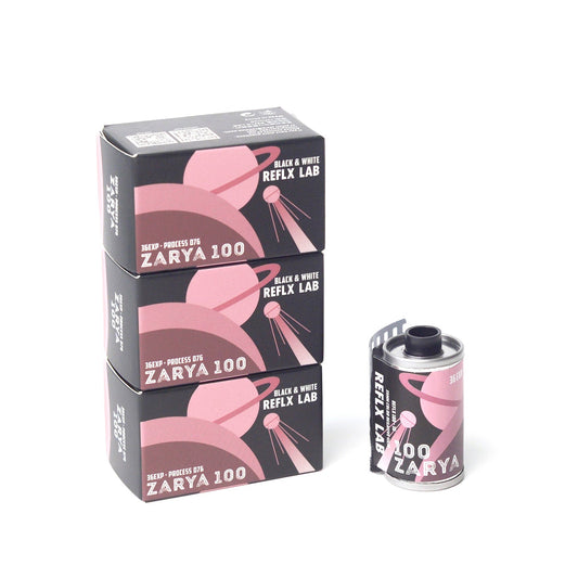 3-PACK ZARYA 100 B&W 135 FILM SOVIET FILM