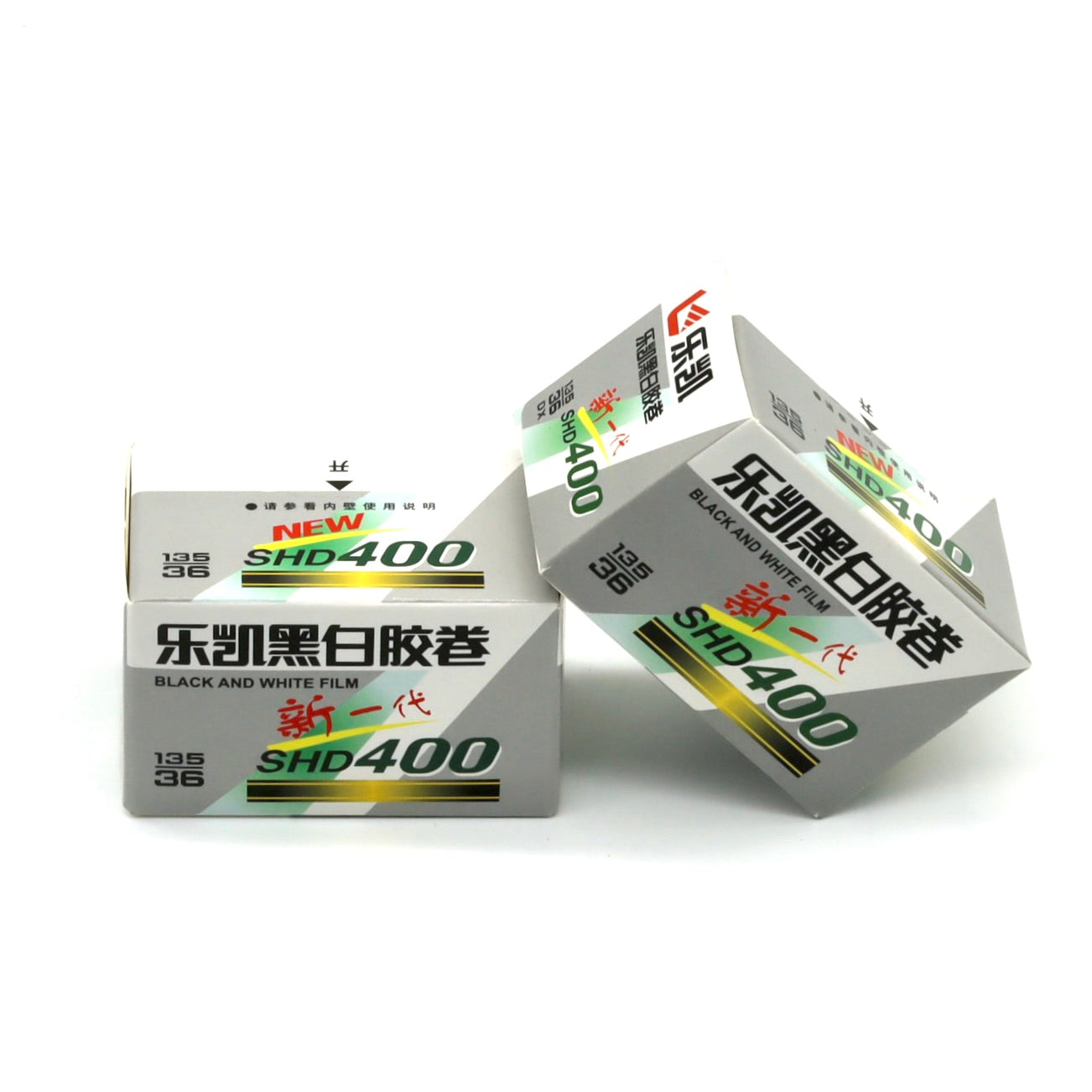 3 ROLLS LUCKY SHD400 BLACK AND WHITE FILM 36EXP