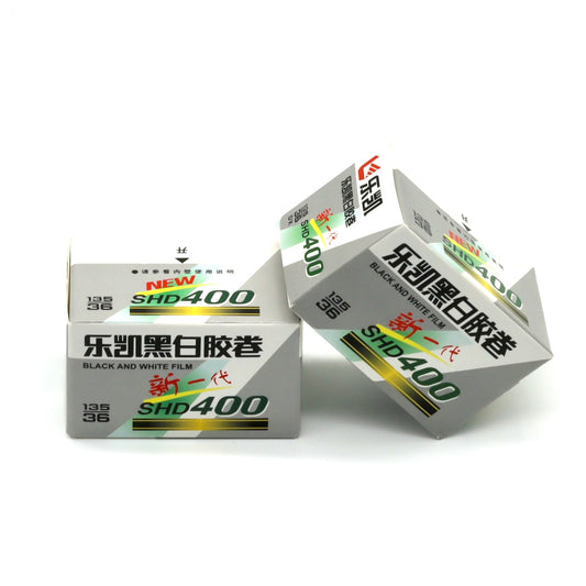 3 ROLLS LUCKY SHD400 B&W FILM 36EXP