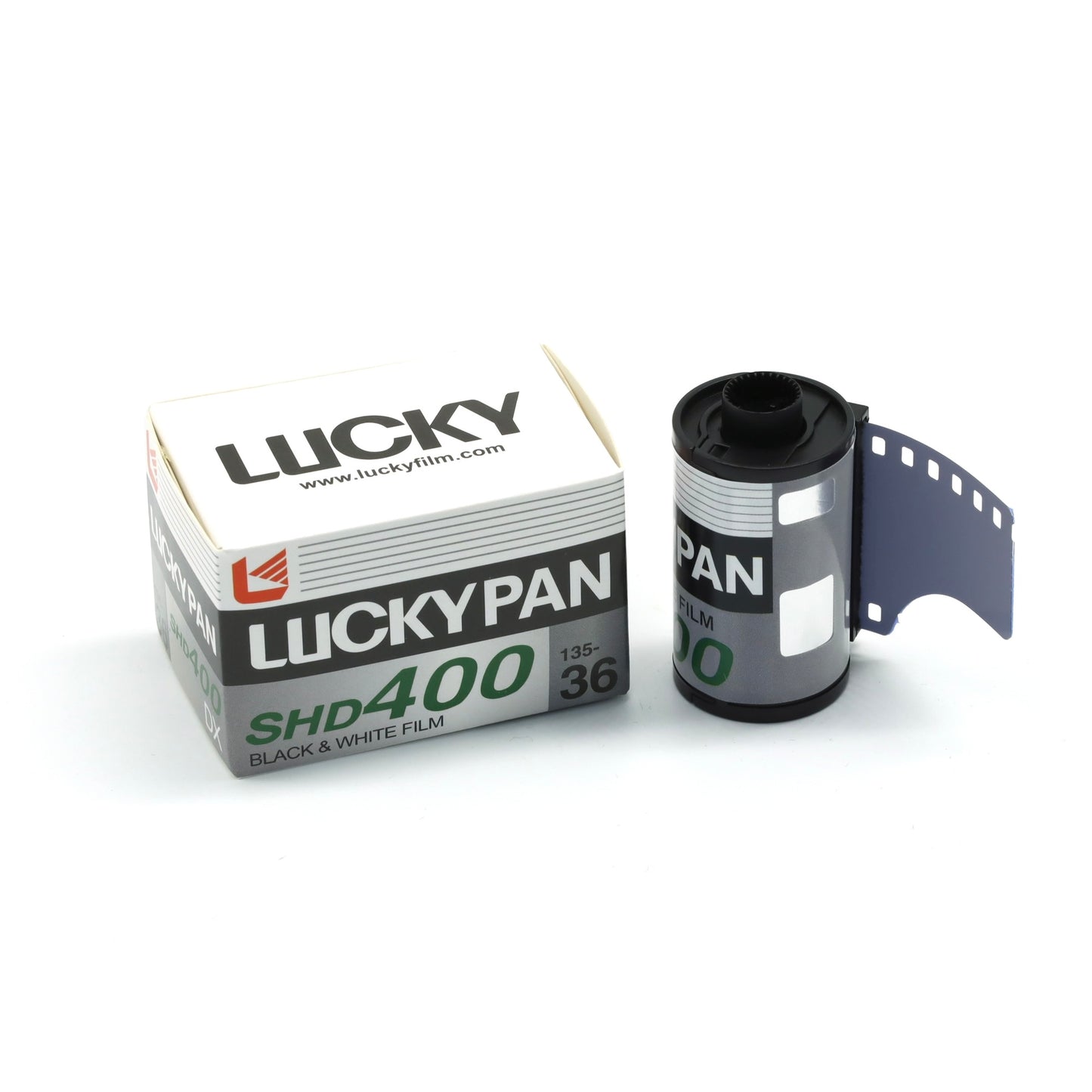 Lucky Pan SHD400 35mm Black and White Film 36EXP