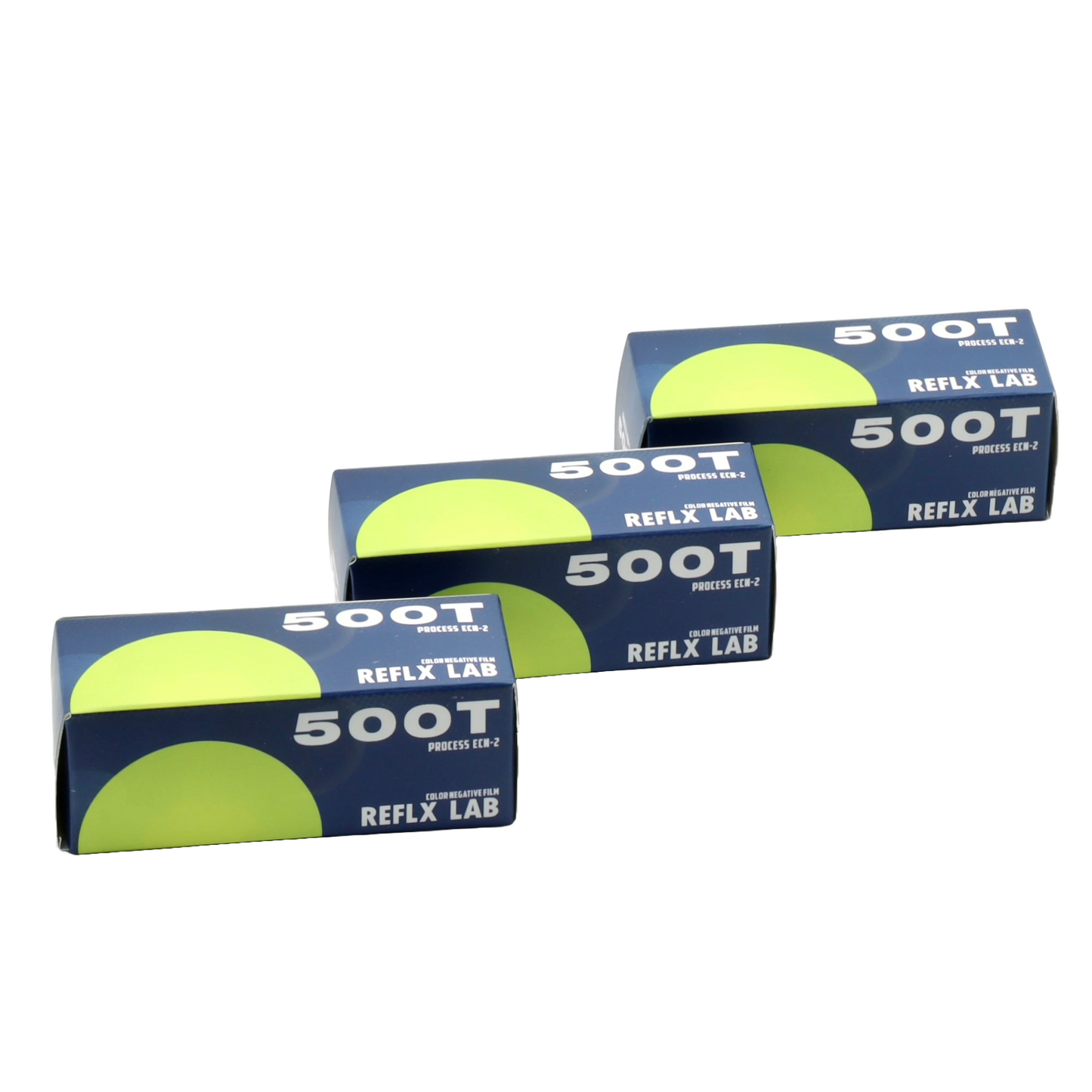 3 ROLLS REFLX LAB 500T ECN-2 FILM-120