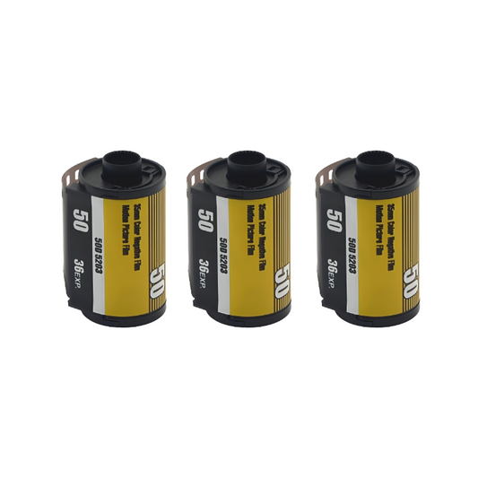 3-PACK 5203 50D ECN-2 COLOR FILM