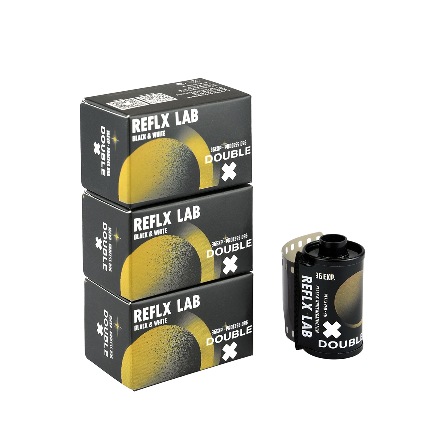 Reflx Lab Double-X 5222 film packaging
