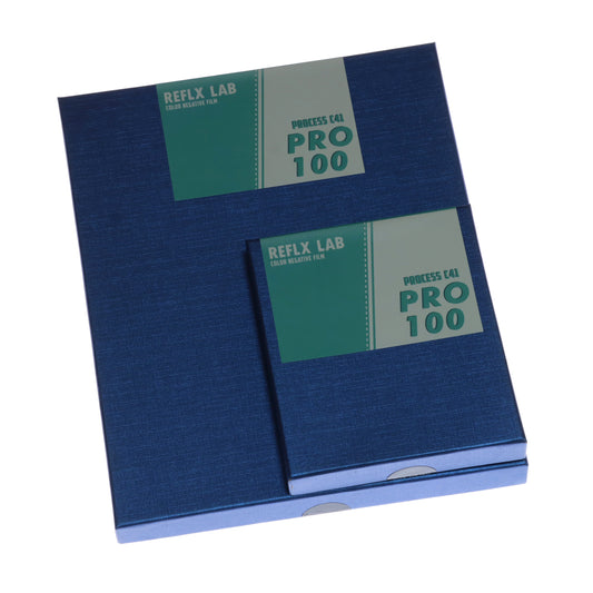 Reflx Lab Pro 100 4x5" 8x10" Color Negative Sheet Film, Free-shipping