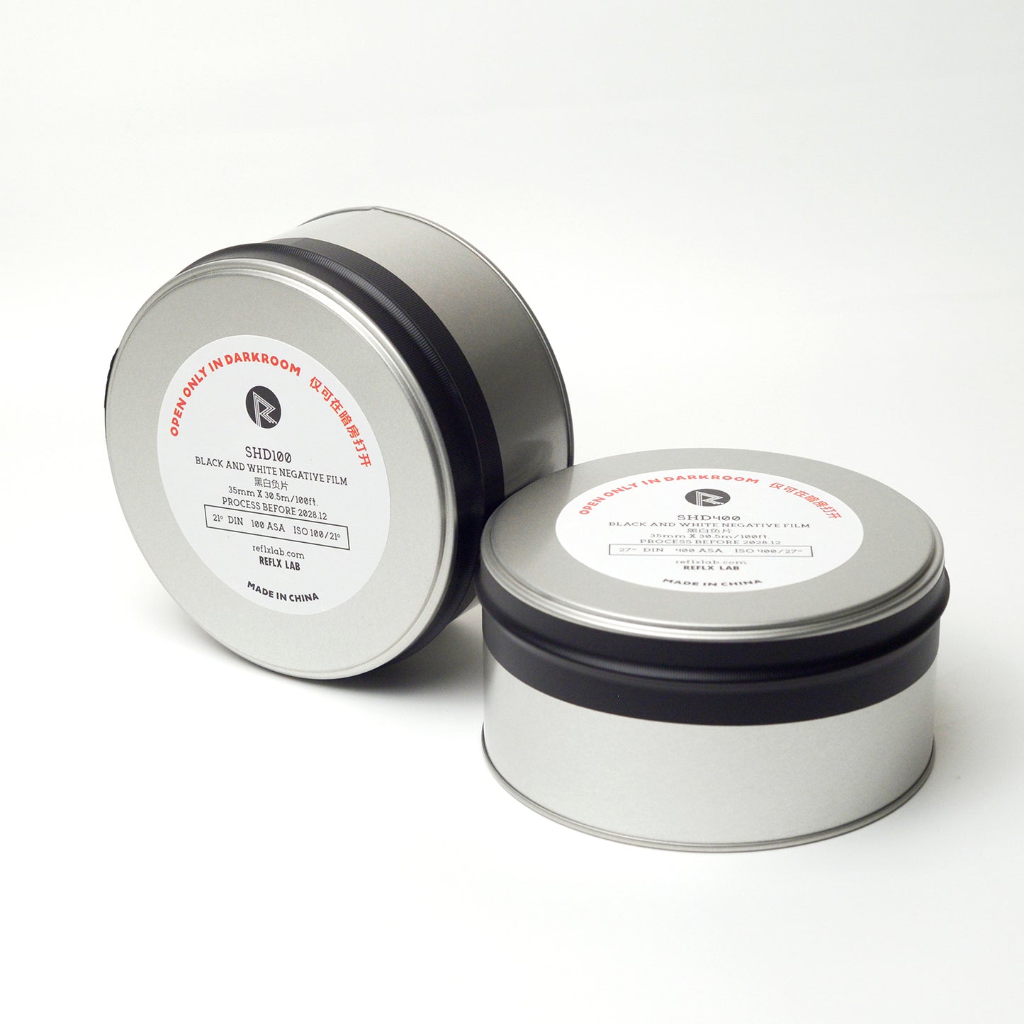 LUCKY SHD100 BLACK & WHITE 35MM 100FT BULK ROLL